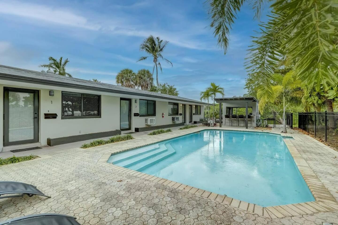 Waterfront Deck Pool Kayak Apartment Fort Lauderdale Luaran gambar