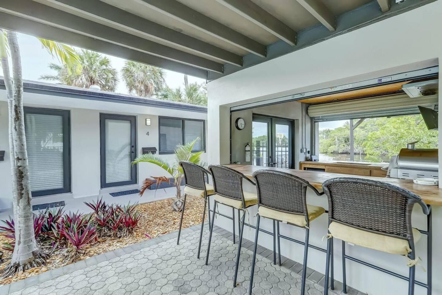 Waterfront Deck Pool Kayak Apartment Fort Lauderdale Luaran gambar
